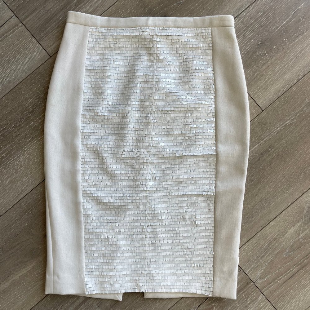 H&M Sequined Pencil Skirt